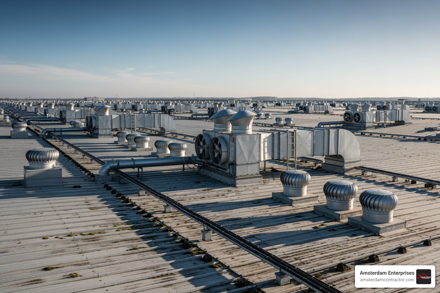 Industrial roofing services