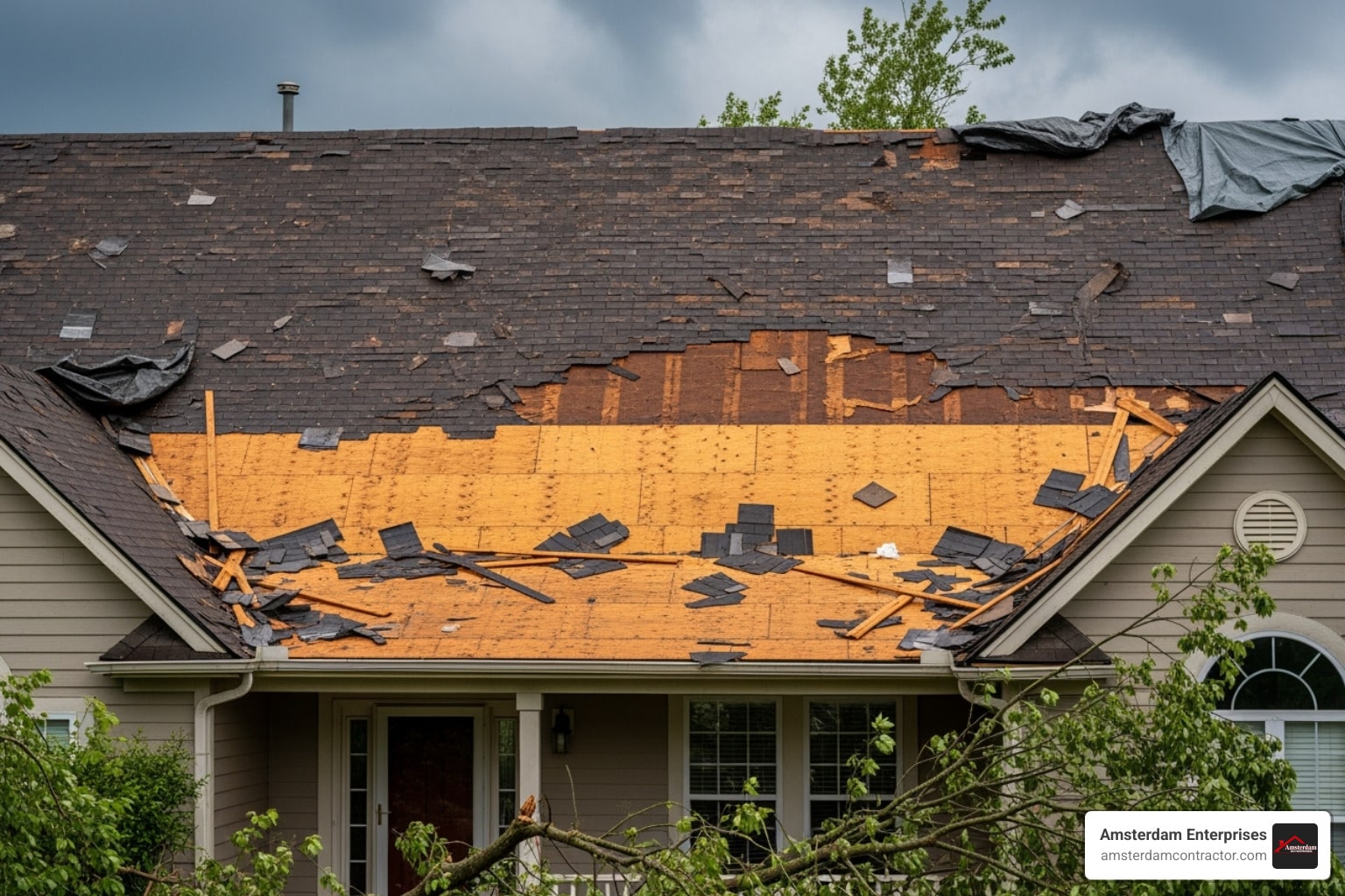 emergency roof replacement