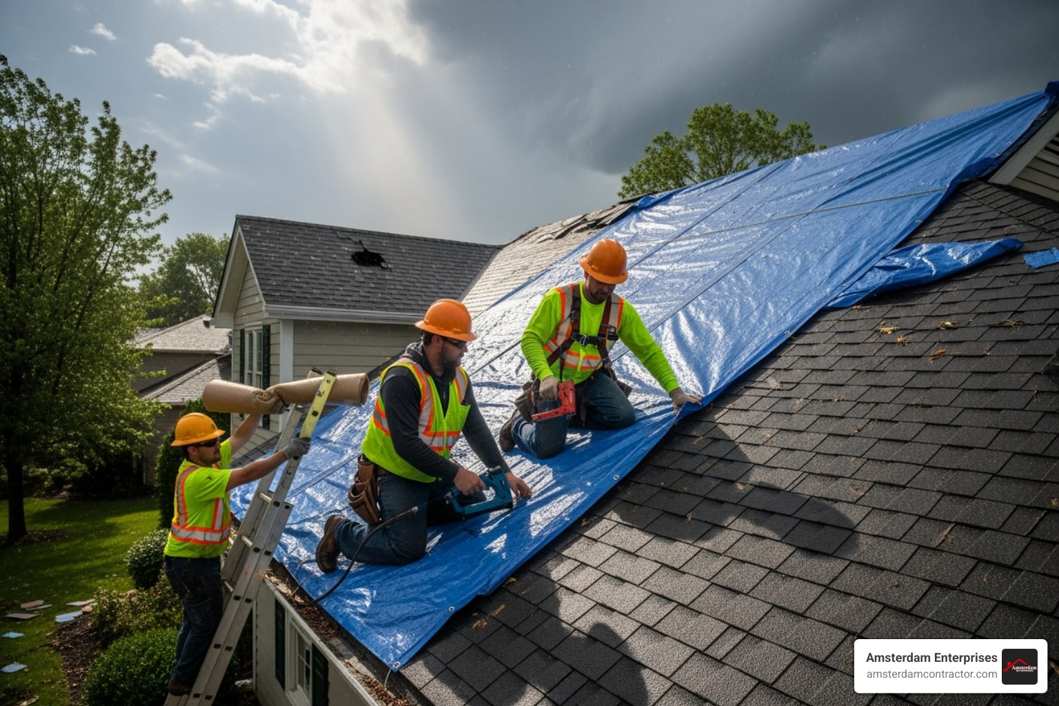 emergency roofing company