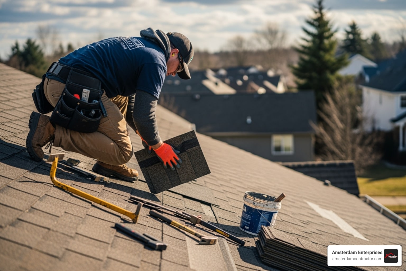 roof leak repair Arlington
